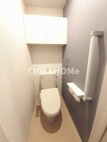 グラース・０３のトイレ|当社、チルホームのHPもご覧ください(^^)/物件情報多数♪
