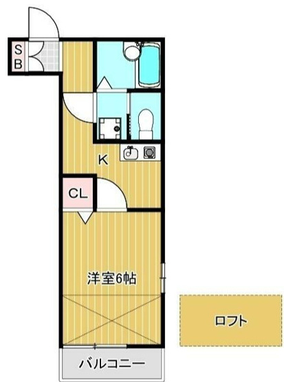 【間取り】 | アネシス戸塚 | 1Ｋの間取り！