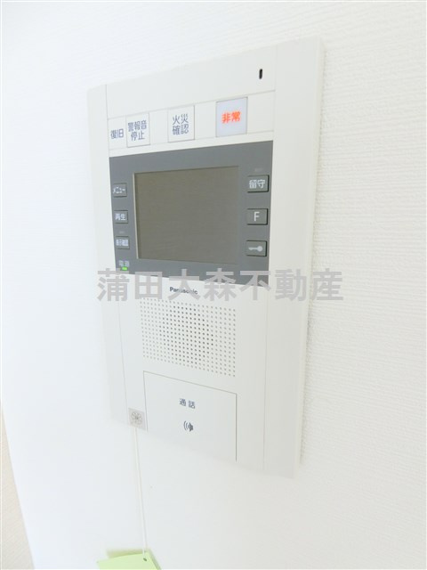 スカイコートパレス蒲田の設備|TVモニター付オートロック　インターホン