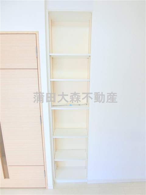 スカイコートパレス蒲田の収納|洋室の棚収納