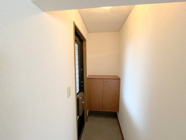 グリーンシャルマン　D棟の玄関