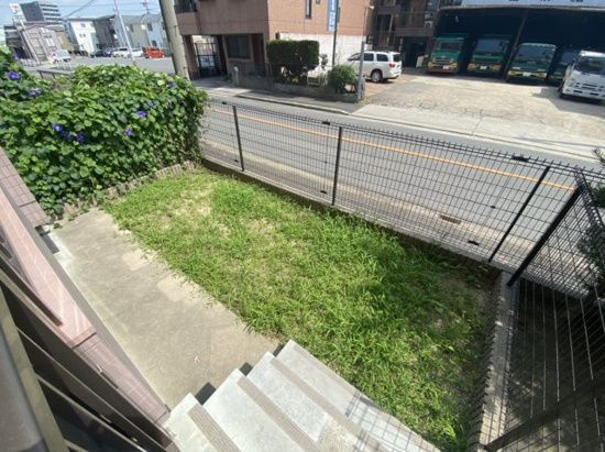 ポートシティ高木Ⅱの庭|お庭が付いています