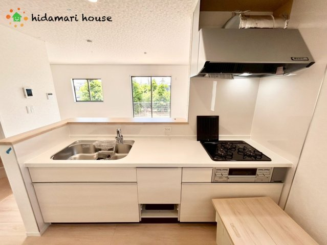 上尾市領家第2　新築戸建　クレイドル02のキッチン