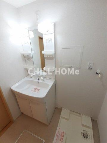 ジベルニーⅠの洗面所|当社、チルホームのHPもご覧ください(^^)/物件情報多数♪