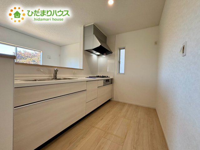 上尾市領家第2　新築戸建　クレイドル04のキッチン