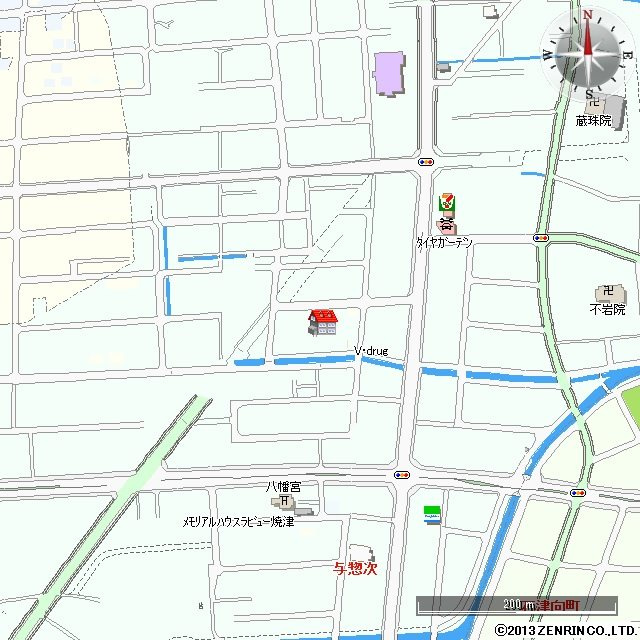 ヴォヤージュの地図
