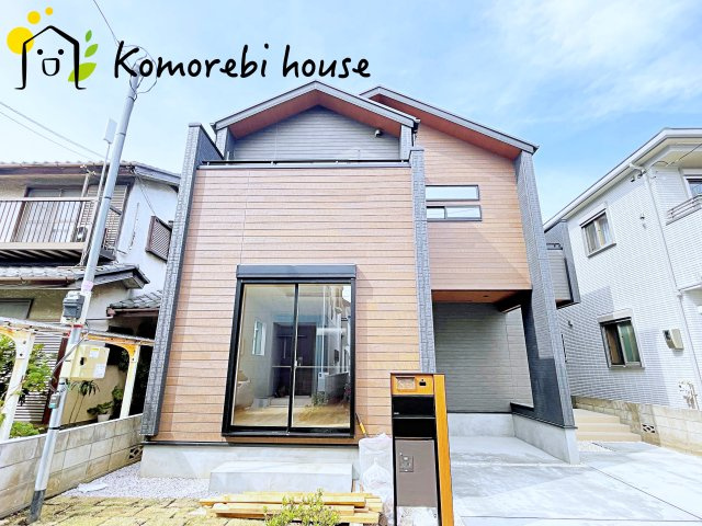 さいたま市北区大成町４丁目　新築一戸建て　ブルーミングガーデン　01の外観|外観は落ち着いています