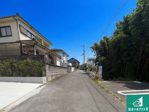 河内長野市小山田町　第1期　新築一戸建ての前面道路含む現地写真|車通りの少ない前面道路！お子様がいらっしゃるご家族でも安心！