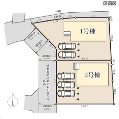 リーブルガーデン柳川市三橋町第五の区画図