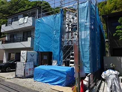 広島市南区日宇那町の前面道路含む現地写真