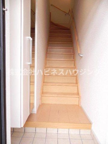 プラムヒルズⅠの玄関