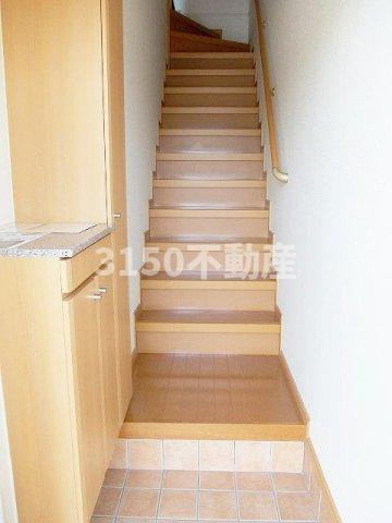 リーフィ弐番館Ｂの玄関