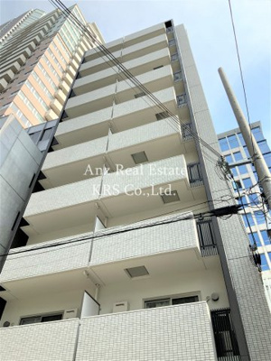 【外観】 | ノーブルスクエア新町 | スタイリッシュな外観のマンションです♪