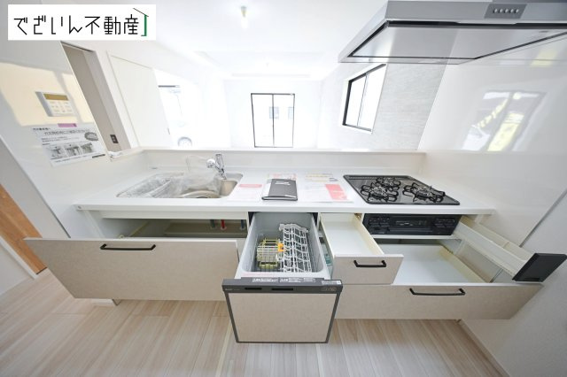 【キッチン】 | LIGARE久喜市鷲宮 8期　新築住宅 | 現地(2026年4月撮影)