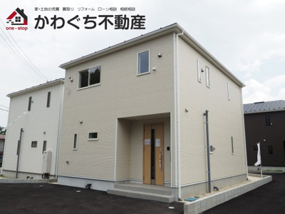 【外観】 | Cradle garden　二本松市郭内第５　２号棟 | ★内覧予約でブランド米2kg★　いつでも見学OKです！