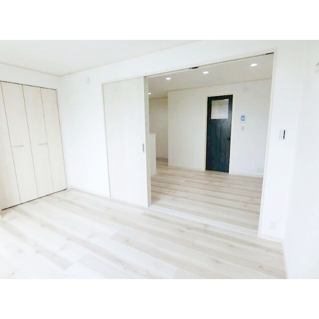 鎌倉市材木座３丁目のアパートの寝室