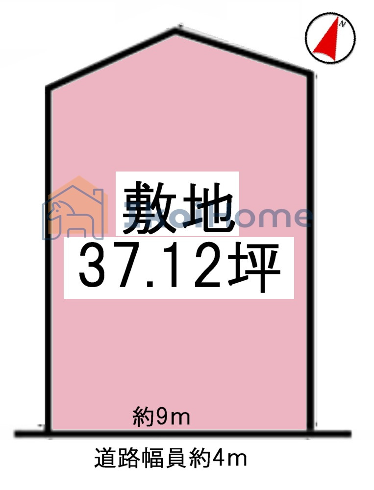明石市朝霧北町　土地の土地図|●年中無休：当日予約可●敷地面積約37.12坪になります！第一種低層、南東向きで陽当り良好です！

