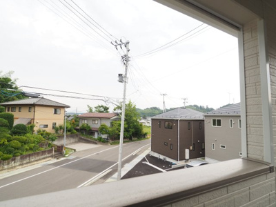 【展望】 | Cradle garden　二本松市郭内第５　３号棟 | ★内覧予約でブランド米2kg★