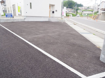 【駐車場】 | Cradle garden　二本松市郭内第５　３号棟 | ★内覧予約でブランド米2kg★