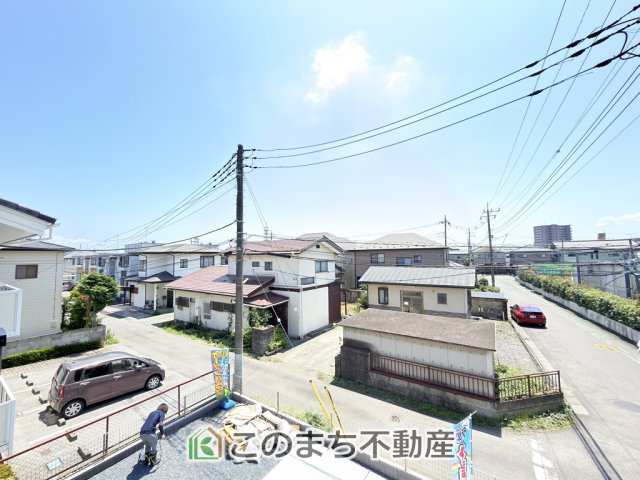 ブルーミングガーデン宇都宮市泉が丘7丁目の展望|バルコニーからは、開放感あふれる穏やかな街並みを一望。
