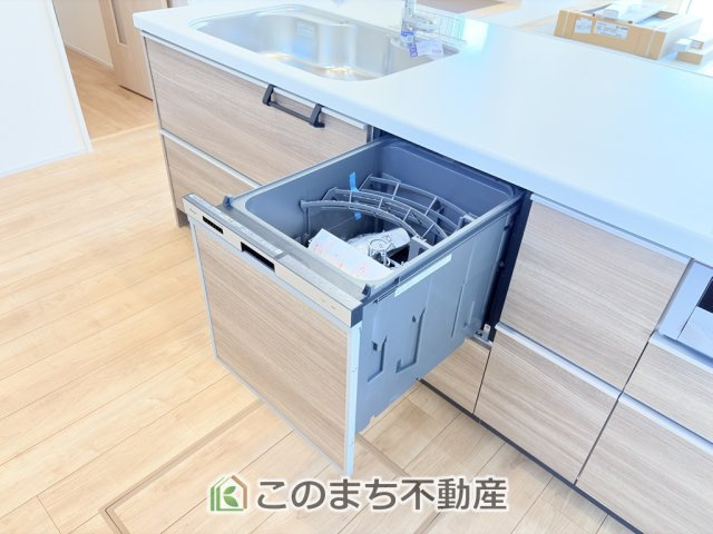 ブルーミングガーデン宇都宮市泉が丘7丁目のキッチン|食洗器付いています。
