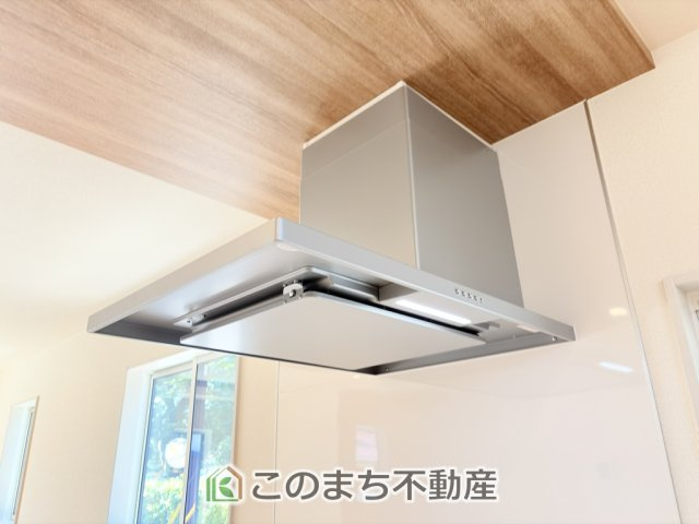 ブルーミングガーデン宇都宮市泉が丘7丁目のキッチン|お料理の匂いもスッキリ♪シンプルデザインで掃除も簡単‼