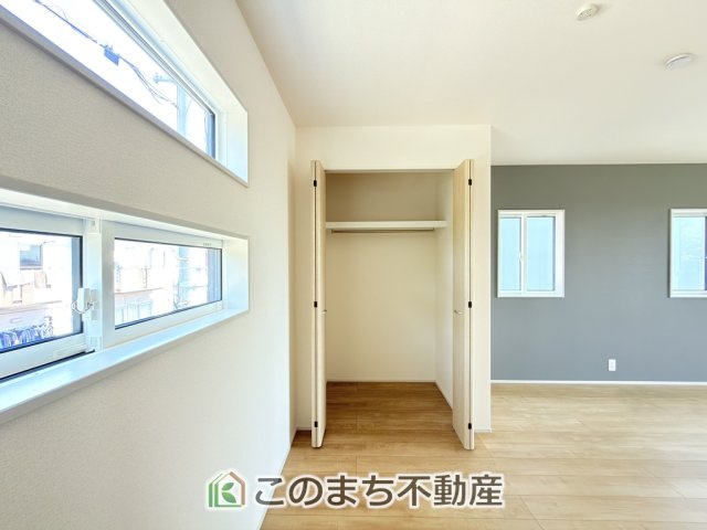 ブルーミングガーデン宇都宮市泉が丘7丁目の収納|各居室に収納付で住みやすさにこだわっています♪