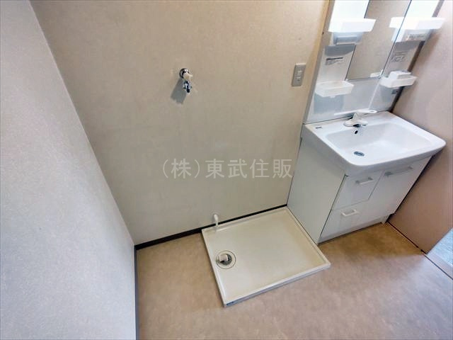 【ランドリースペース】 | 朝日センチュリーみずほ台B棟 | 洗濯機置き場