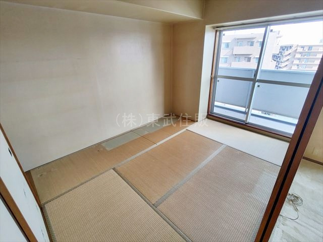 【和室】 | 朝日センチュリーみずほ台B棟 | 南側6.0帖和室　ほっとする和室です