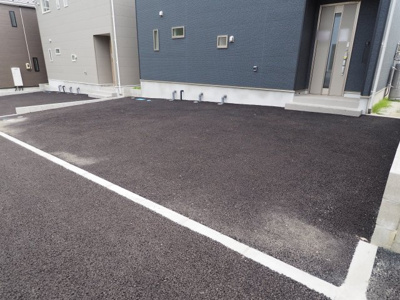 【駐車場】 | Cradle garden　二本松市郭内第５　４号棟 | ★内覧予約でブランド米2kg★
