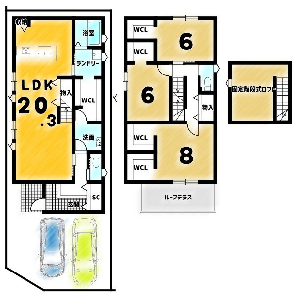 壬生高樋町　建築条件付土地