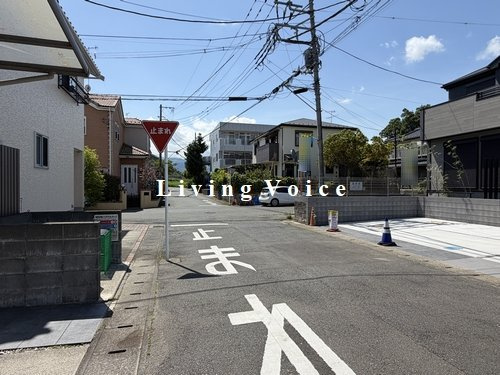 【仲介手数料０円】厚木市林5丁目1期　新築一戸建て　3号棟　　　全3棟の前面道路含む現地写真|厚木市まつかげ台2期　新築一戸建て