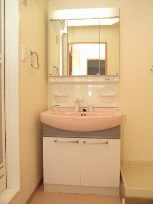【洗面所】ティアラタワー中島倶楽部
