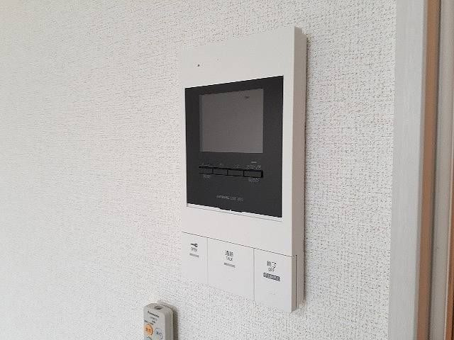パークサイドグリーンのセキュリティ|モニター付きインターホンです