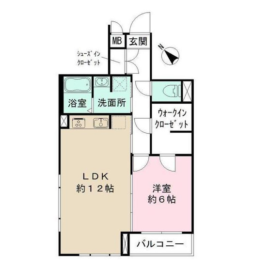 【間取り】 | ベルフェリーク西小山