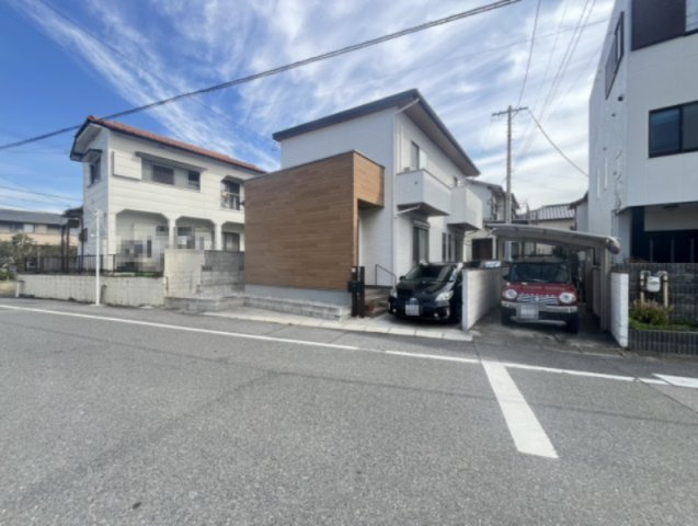 半田市出口町1丁目の前面道路含む現地写真|ヤマダホームズの注文住宅です♪
