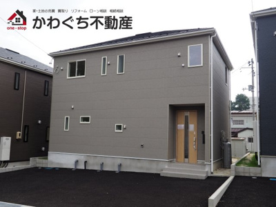 【外観】 | Cradle garden　二本松市郭内第５　５号棟 | ★内覧予約でブランド米2kg★　いつでも見学OKです！