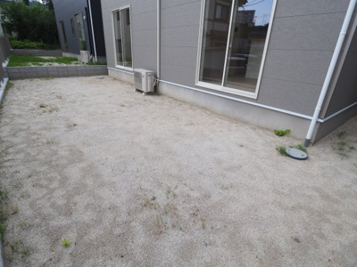 【庭】 | Cradle garden　二本松市郭内第５　５号棟 | ★内覧予約でブランド米2kg★