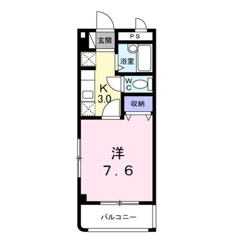 レインボーヒルズＳ’Ⅱの間取り