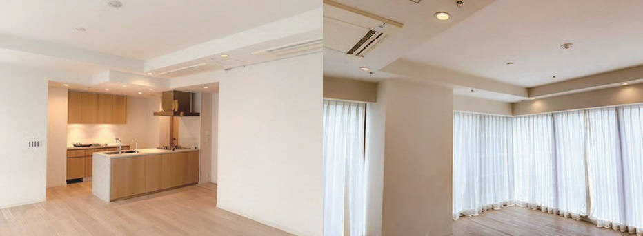 港区六本木１丁目の賃貸マンションの居間・リビング