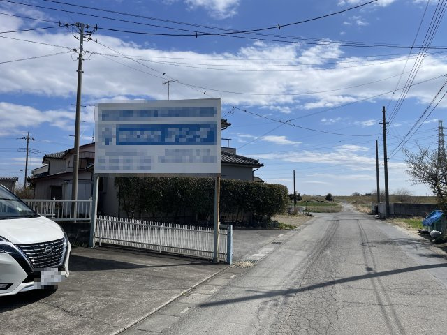 【前面道路含む現地写真】 | 深谷市町田　中古戸建