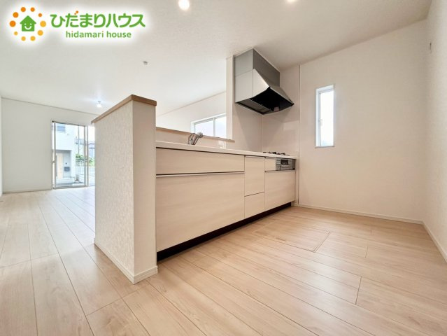 上尾市領家第2　新築戸建　クレイドル07のキッチン