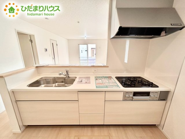 上尾市領家第2　新築戸建　クレイドル07のキッチン