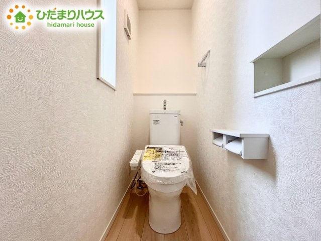 上尾市領家第2　新築戸建　クレイドル07のトイレ