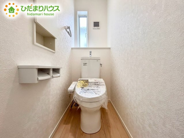 上尾市領家第2　新築戸建　クレイドル07のトイレ