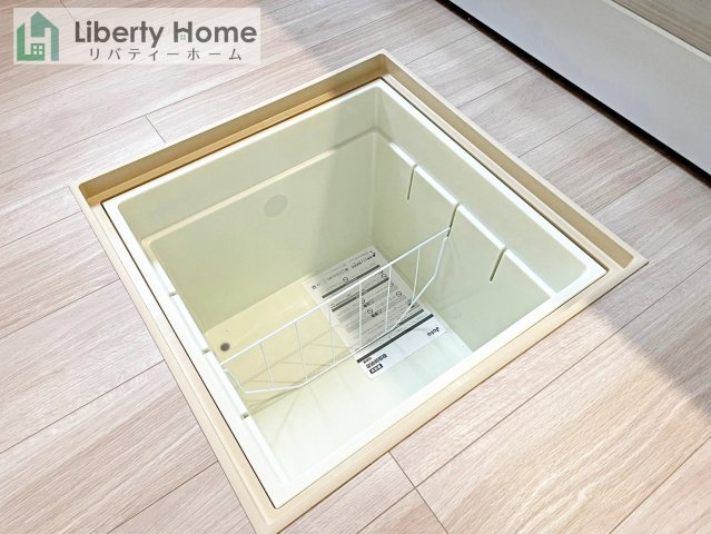 ひたちなか市東大島1期　新築戸建のキッチン|(1号棟)同仕様・同形状写真