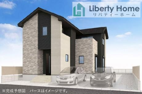 ひたちなか市東大島1期　新築戸建の完成予想図|ご予約をいただければ、『平日の空いた時間』『周辺物件まとめて見たい』『1件だけ見たい』ももちろん可能です♪
お気軽にお問合せください♪