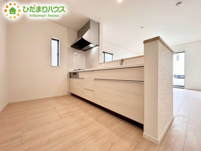 上尾市領家第2　新築戸建　クレイドル08のキッチン