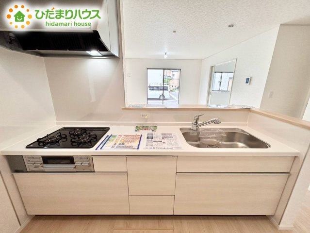 上尾市領家第2　新築戸建　クレイドル08のキッチン