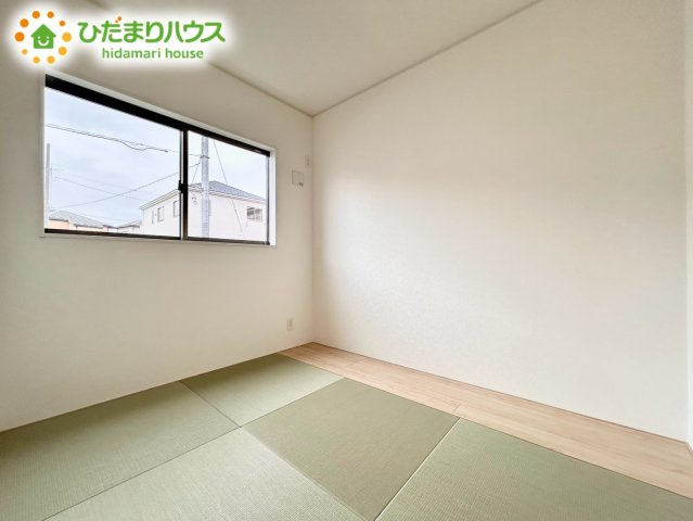 上尾市領家第2　新築戸建　クレイドル08の和室|1階和室：3.7帖
